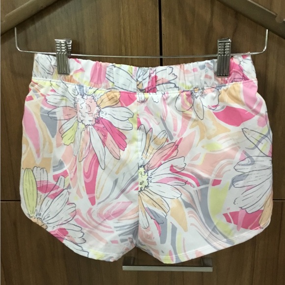 Cute floral swim/athletic shorts for kids. Brand is Abercrombie and Fitch. - Picture 2 of 3